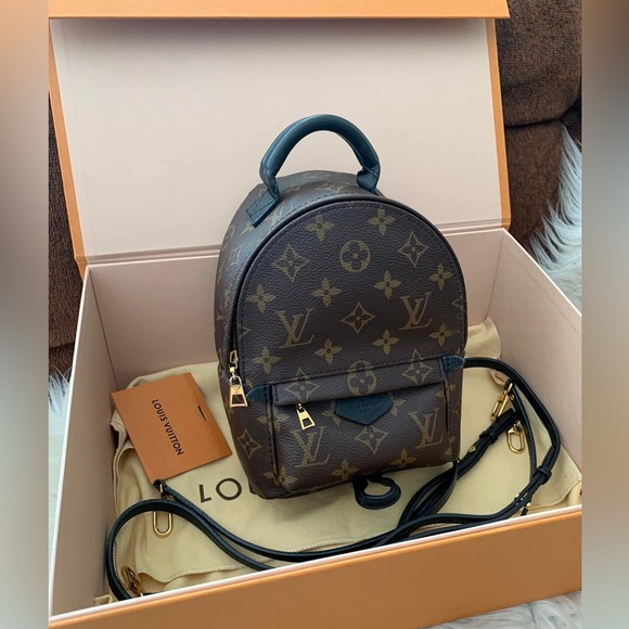 Authenticated Used LOUIS VUITTON Louis Vuitton Palm Springs Backpack MINI  Monogram Rucksack M44873 